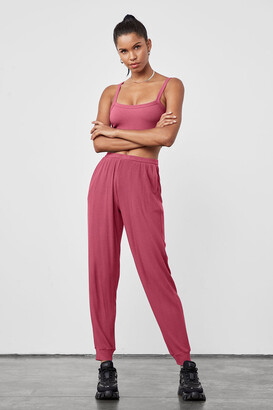 Alo Yoga  High-Waist Ribbed Whisper Pants in Raspberry Sorbet Pink, Size:  XS - ShopStyle