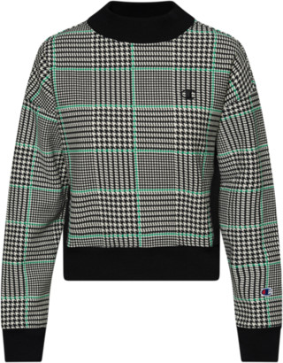 champion houndstooth sweatshirt