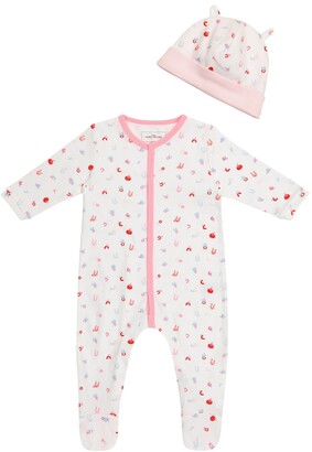 Marc Jacobs Kids Baby cotton jersey onesie and hat set