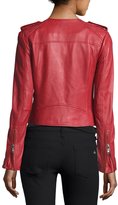 Thumbnail for your product : Joie Koali Leather Jacket, Red