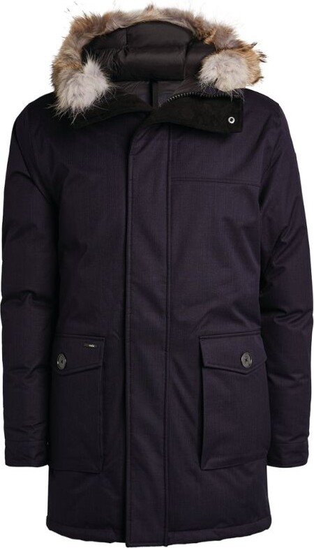 Nobis Fur-Trim Padded Yves Parka - ShopStyle Raincoats & Trench Coats
