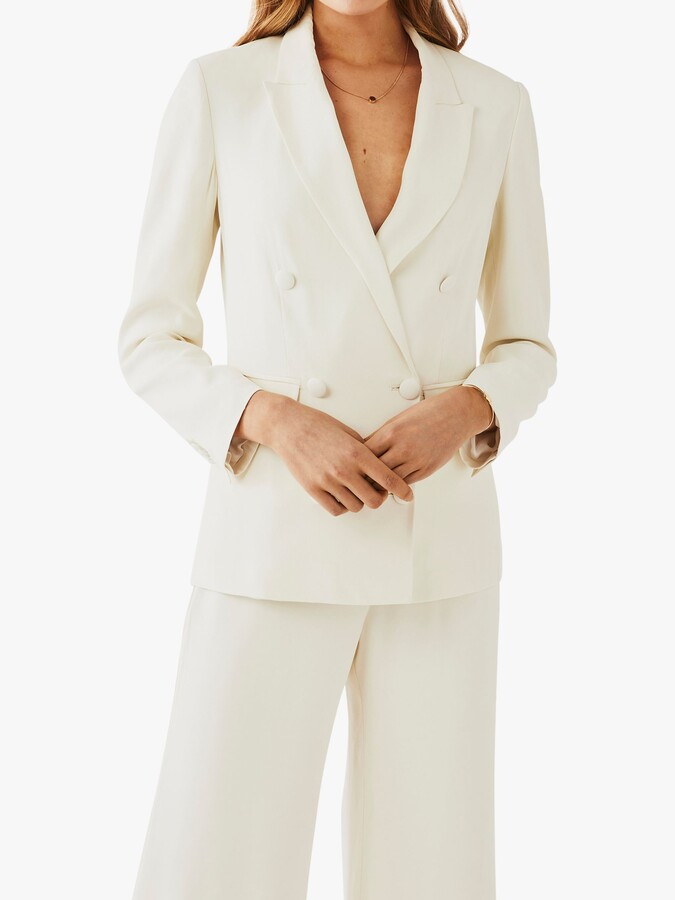 longline wedding jacket