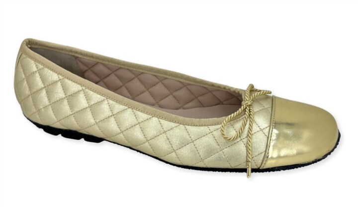 Paul Mayer Women's Cozy Flats In Gold