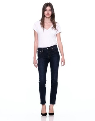 Gap Mid rise real straight jeans
