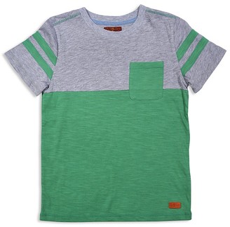 7 For All Mankind Boys' Color-Blocked Pocket Tee - Little Kid