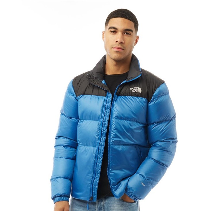 The North Face Mens Nuptse III Zip In Insulated Jacket Turkish Sea/TNF  Black - ShopStyle Outerwear