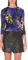 Thumbnail for your product : Karen Millen Dark floral cardigan