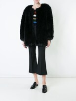 Thumbnail for your product : Comme Des Garçons Pre-Owned Oversized Faux Fur Jacket