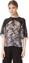 Thumbnail for your product : Yigal Azrouel Printed Burnout Tee