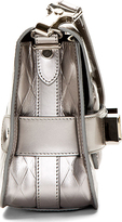 Thumbnail for your product : Proenza Schouler Silver Embossed Patent Leather PS11 Classic Tiny Shoulder Bag