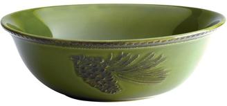 Paula Deen Signature Dinnerware Southern Pine 10 in. Round Serving Bowl in Green