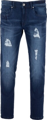 X-Ray Skinny-Fit Distressed Stretch Jeans
