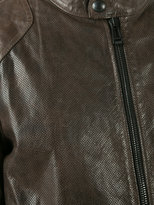 Thumbnail for your product : Belstaff banded collar leather jacket