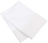 Thumbnail for your product : Blissliving Home 'Mayfair White' Cotton Sateen Standard Pillowcase