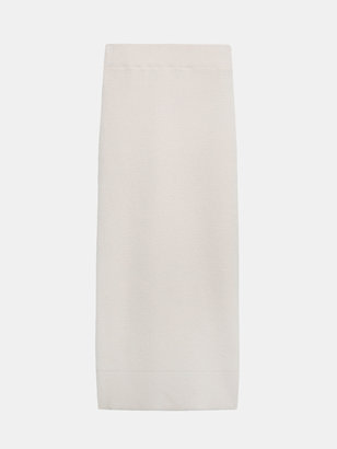 DKNY Pure Cashmere Midi Skirt