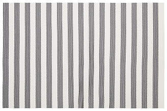 John Lewis 7733 John Lewis Stripes Polypropylene Placemat, Grey/White