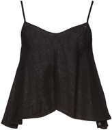 Thumbnail for your product : Enza Costa Linen Peplum Camisole