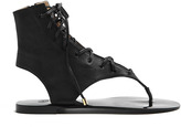 Thumbnail for your product : By Malene Birger Tallia Lace Up Thong Sandal