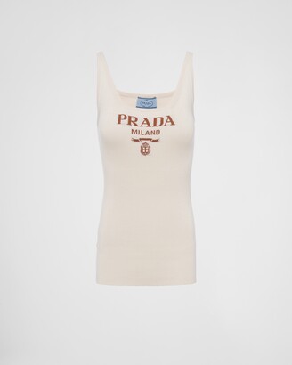 Prada Women's Tank top Tops | ShopStyle