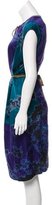 Thumbnail for your product : Raquel Allegra Printed Silk Dress w/ Tags