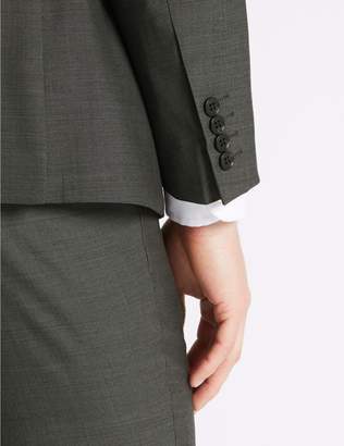 Marks and Spencer Big & Tall Grey Tailored Fit Jacket