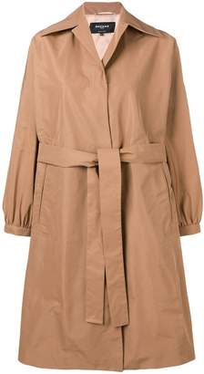Rochas belted single-breasted coat