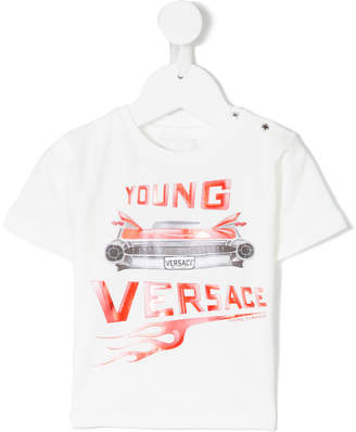 Versace Car printed T-shirt