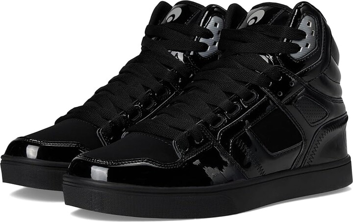 Osiris Clone Men's Skate Shoes Black/Patent/Silver : 8 D - Medium, Synthetic/Textile