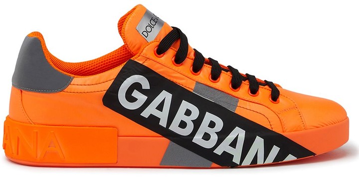 Dolce \u0026 Gabbana Orange Men's Shoes 