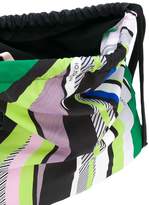 Thumbnail for your product : NO KA 'OI No Ka' Oi Olympic print drawstring bag