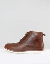 Thumbnail for your product : Red Tape Brogue Boots Tan Leather