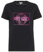 Kenzo T-shirt en coton imprimé