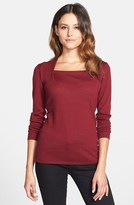 Thumbnail for your product : Classiques Entier Merino Envelope Neck Sweater
