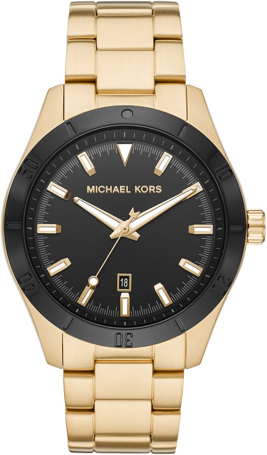 Michael Kors Gold Men's Fashion on Sale | Shop the world's largest  collection of fashion | ShopStyle