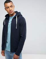 Thumbnail for your product : Celio Zip Up Hoodie In Navy