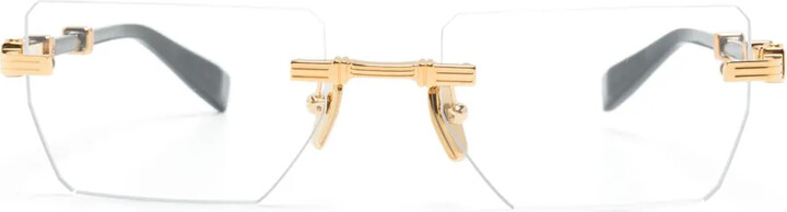 Balmain Eyewear Pierre rectangle-frame glasses