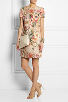 Thumbnail for your product : Tory Burch Kaley floral-print slub faille dress