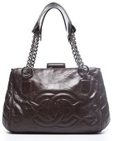Thumbnail for your product : Chanel Pre-Owned Brown Lambskin Perfect Day Bag