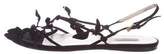 Thumbnail for your product : Prada Suede Slingback Sandals