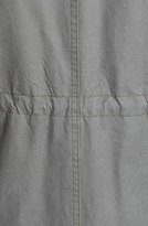 Thumbnail for your product : DKNY 'Cassidy' Faux Leather Sleeve Anorak