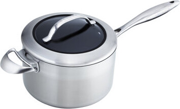 Scanpan CTX Non-Stick Stainless Steel Sauce Pan with Lid