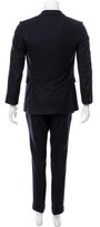 Thumbnail for your product : Dries Van Noten Striped Wool Two-Piece Suit