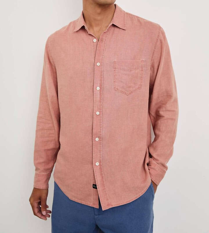 Rails Mykonos Shirt In Desert Rose