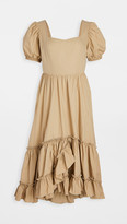 Thumbnail for your product : ENGLISH FACTORY Tiered Midi Dress