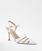 Thumbnail for your product : Ann Taylor Strappy Leather Pumps