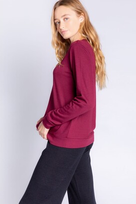 PJ Salvage Reloved Lounge Solid Large/Small Top-Port-L