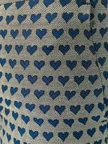Thumbnail for your product : Paul Smith heart-jacquard trousers