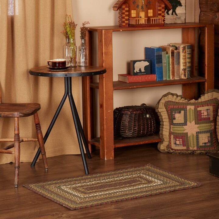 VHC Brands Tea Cabin Jute Rug Rect w/ Pad 24x36 - 2' x 3' - ShopStyle
