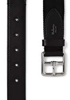 Thumbnail for your product : Mulberry 3cm Black Canvas And Leather Belt