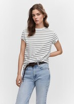 Striped T Shirt Mango